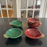 Saint Clément earthenware bowls 1950