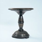 Dutch Art Nouveau occasional table with floral relief decor, 1920s