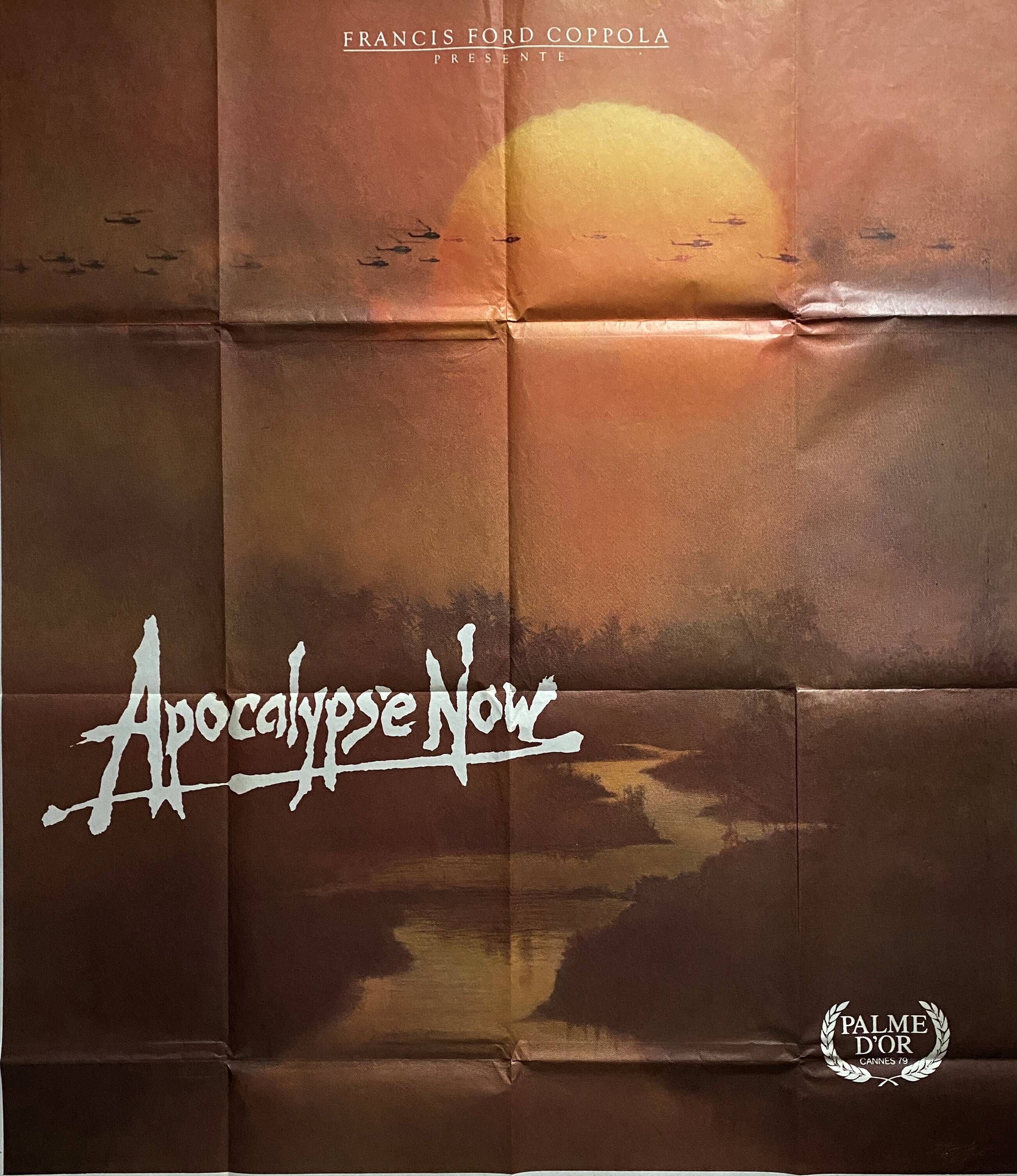 Original cinema poster "Apocalypse Now" Francis Ford Coppola 120x160cm 1979
