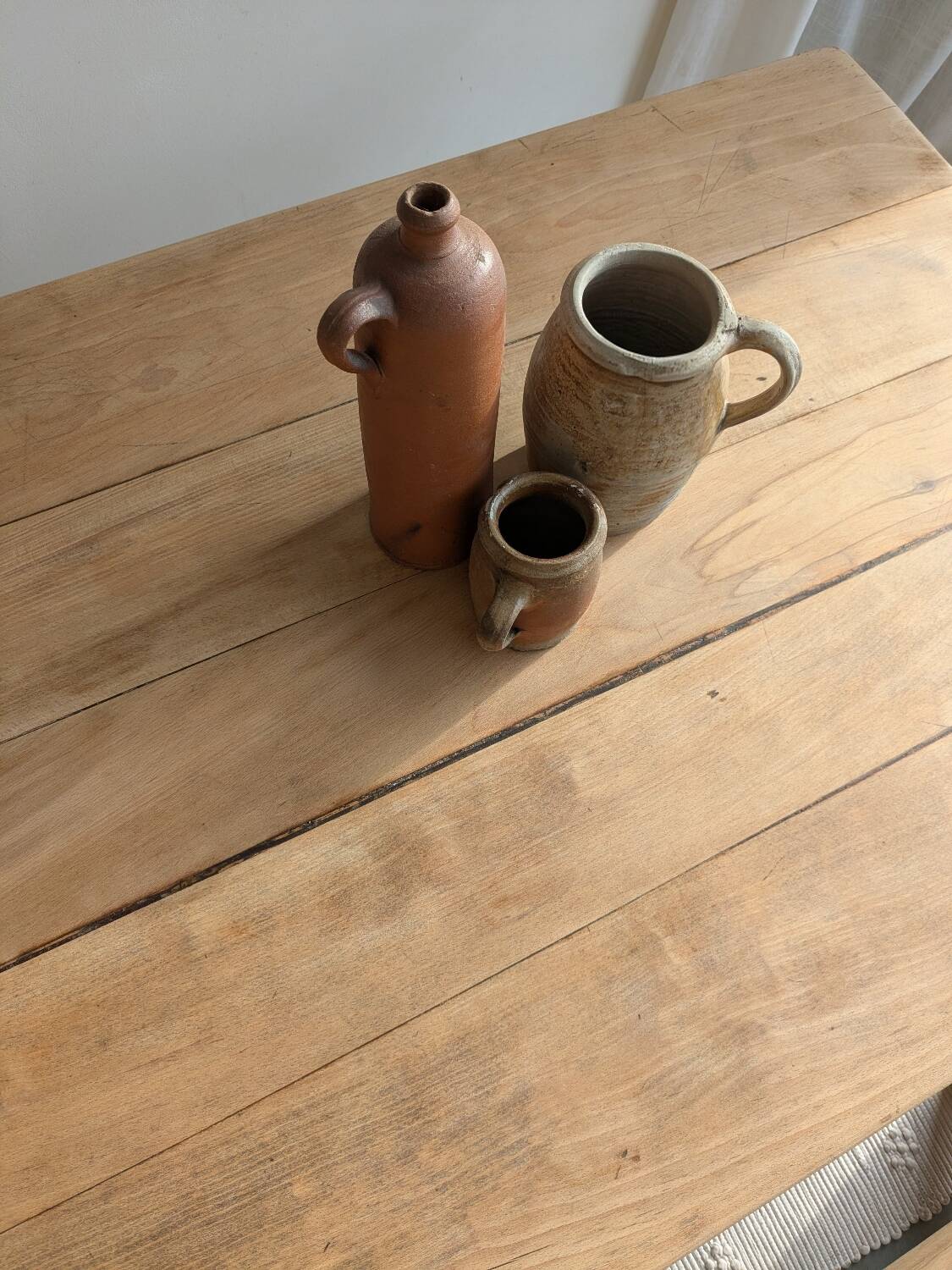 Restored farmhouse dining table