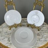 Kmp Berlin Porcelain Flatware and Dessert Plates Set, 20th Century