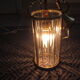 tailled crystal and brass hanging