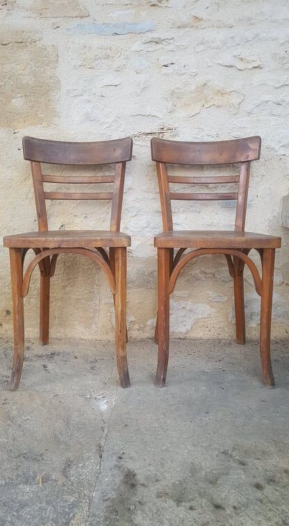 Set of 2 chairs bistrot baumann
