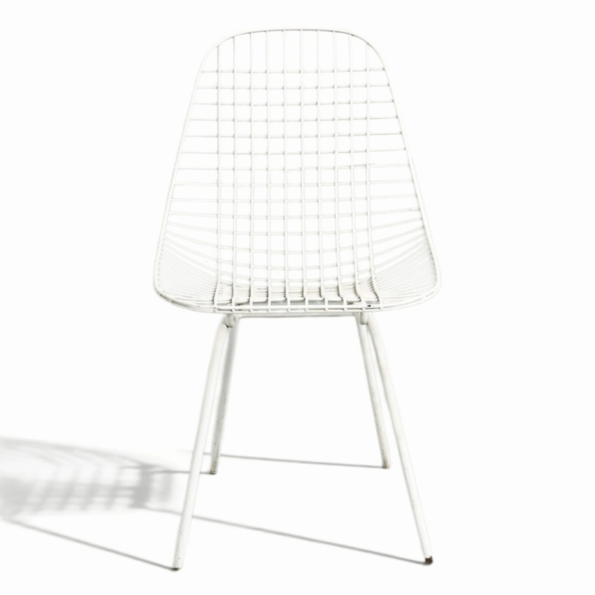 Lot De 4 Chaises "bikini" De Charles & Ray Eames Pour Herman Miller