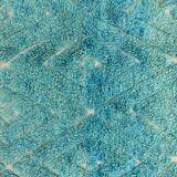 Moroccan blue Berber carpet beni ouarain
