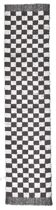 2x10 Handmade Checkered Runner Rug 69x308Cm SK241431