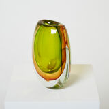 Sommerso vase by Flavio Poli for Seguso around 1960