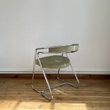 Corduroy tubular chair