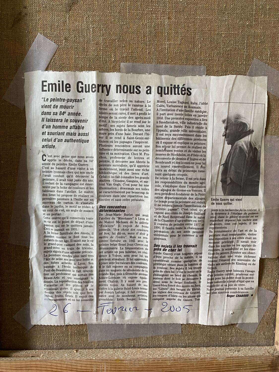 Mediterranean landscape by Guery