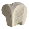 Presse-papier Sculpture moderniste représentant un éléphant / Mar Bell / art moderne / années 60 / belgique / vintage / Mid-Century / XXème siècle