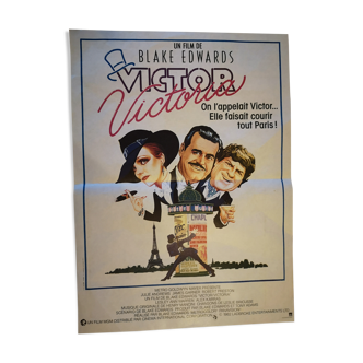 Poster poster cinema 'Victor Victoria'