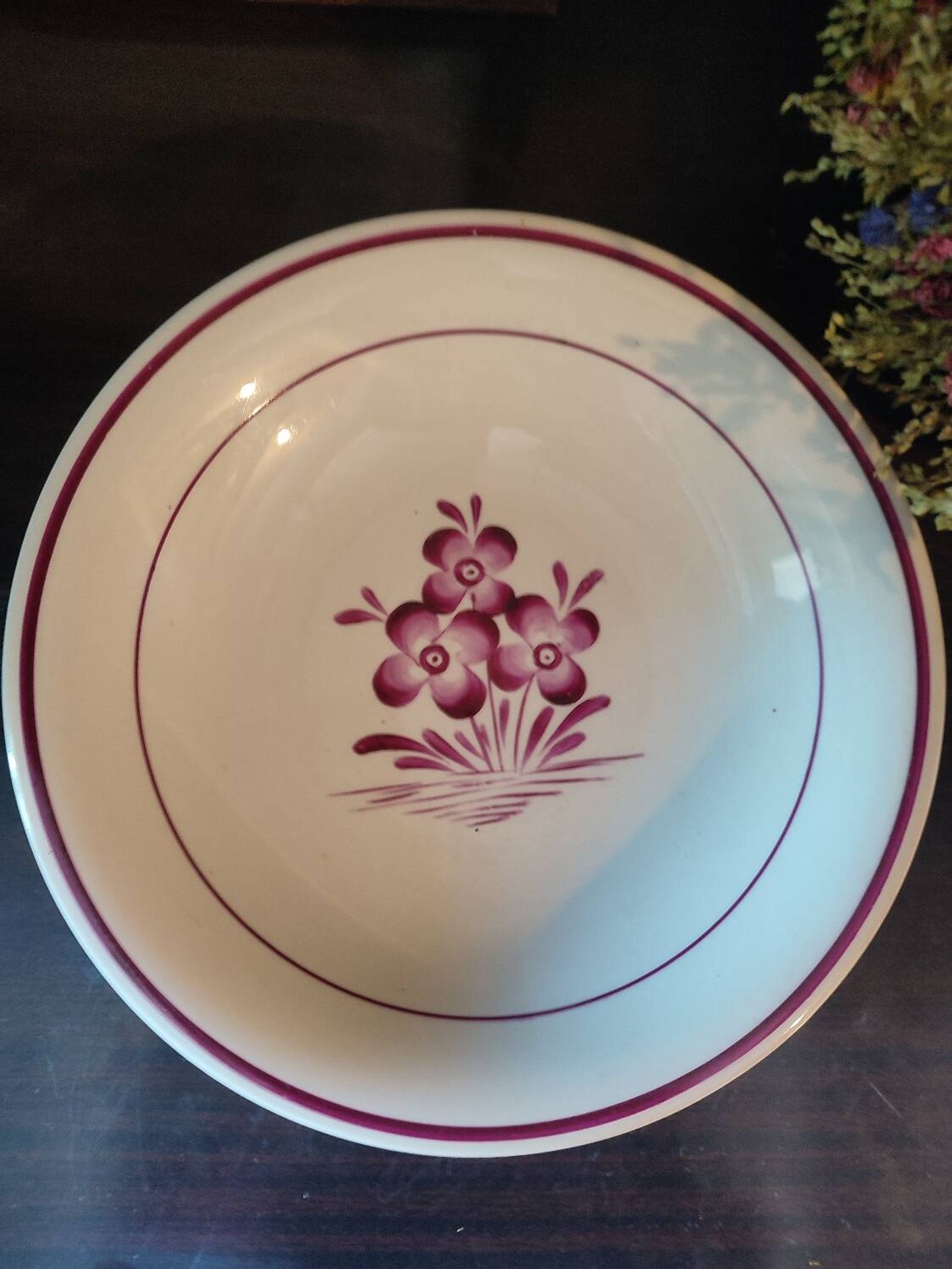 Earthenware serving dish from Onnaing Nord