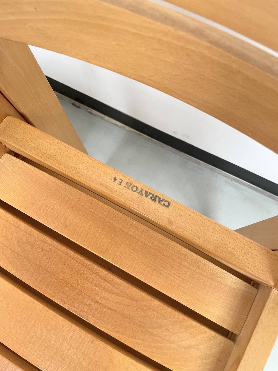 Beech chairs from the 1980s, Sornay.