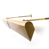 Danish library / painting lamp in brass 1940s