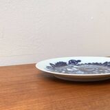 Vintage German peacock wall plate by Bjørn Wiinblad for Rosenthal, 1970s.