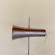 Floor lamp with 3 adjustable spots in stainless steel, 1970's