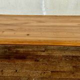 Vintage light wood coffee table from the 1960s