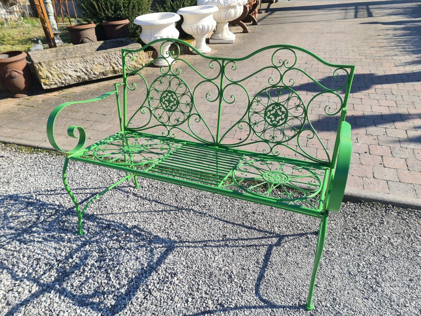 Banc de jardin en fer
