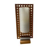 P.Andersson Scandinavian lamp in solid beech and perspex from the 70s