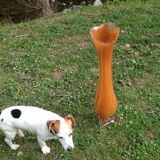 Design orange vase