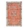 Vintage Turkish Oushak Handmade Wool Cotton Red Area Rug 191x311