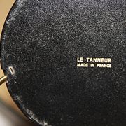 Lampe  signé le Tanneur