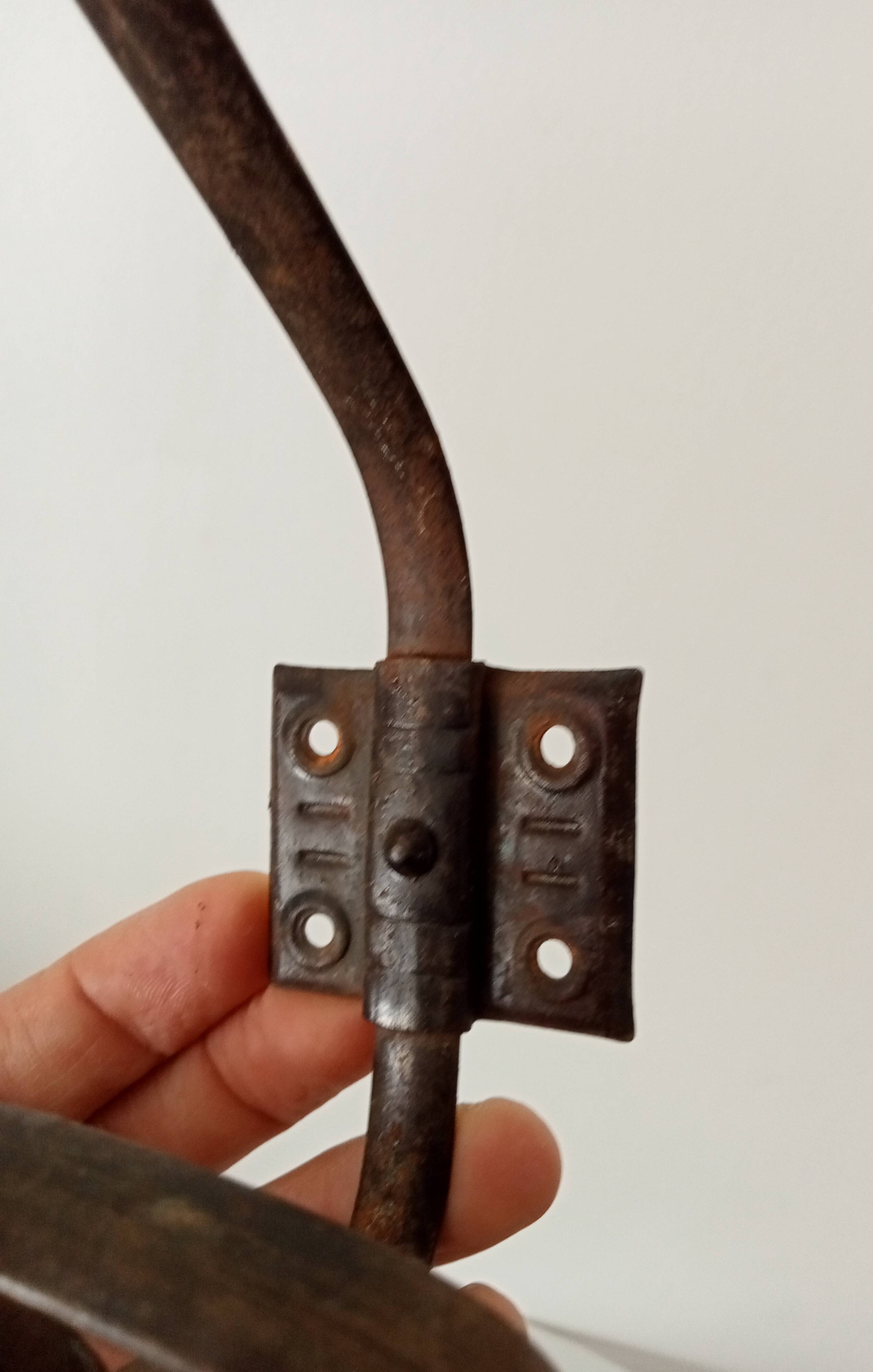 Set of 3 vintage coat hooks.
