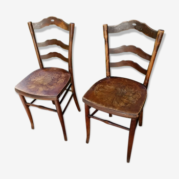 Lot de 2 chaises de bistrot