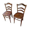 Lot de 2 chaises de bistrot