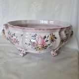 Antique 18th century Marseille earthenware planter by Veuve Perr