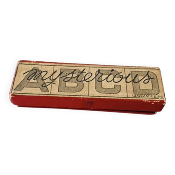 Lettres en bois