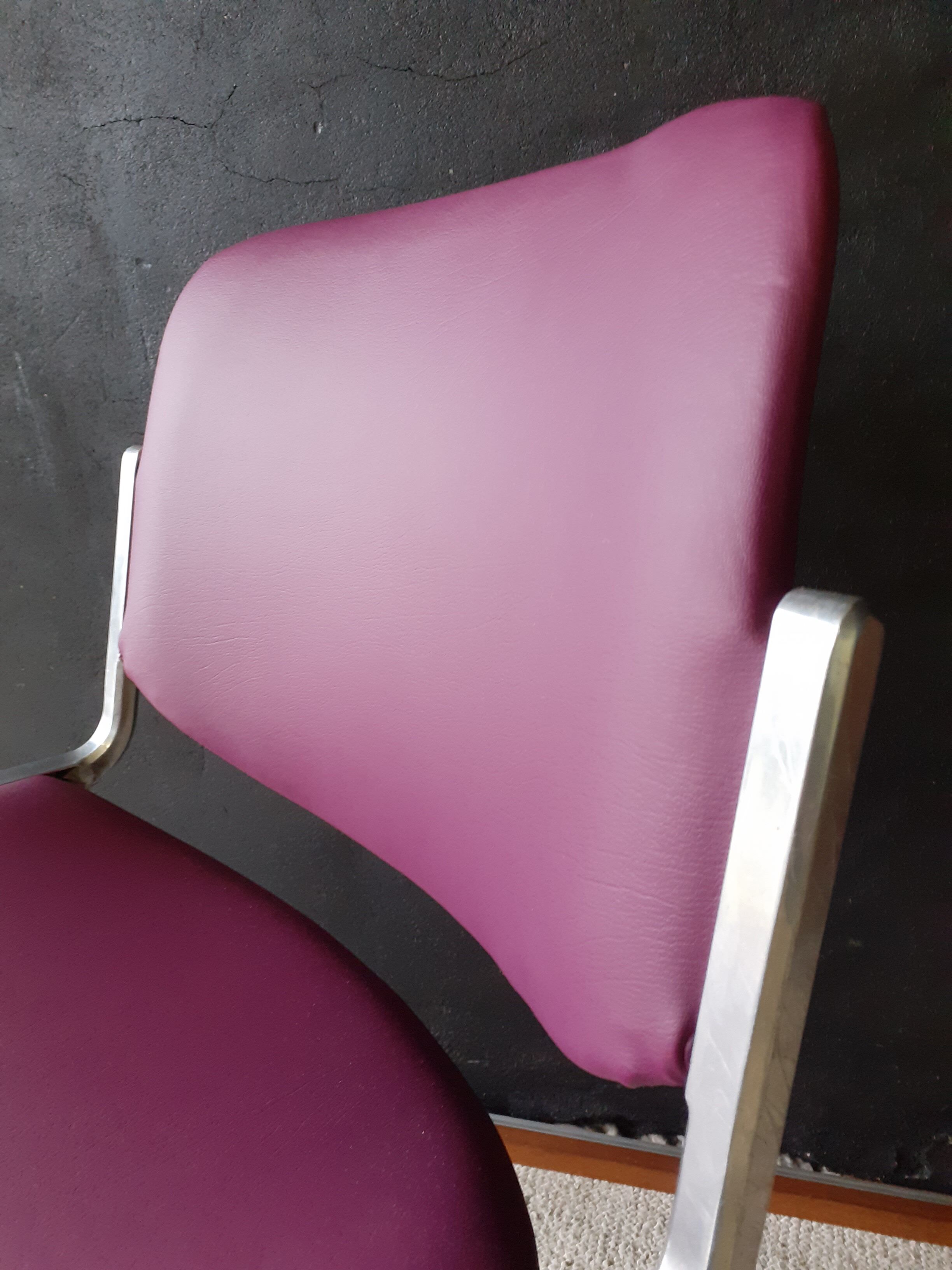 Italian chair DSC106, Piretti design, Castelli edition