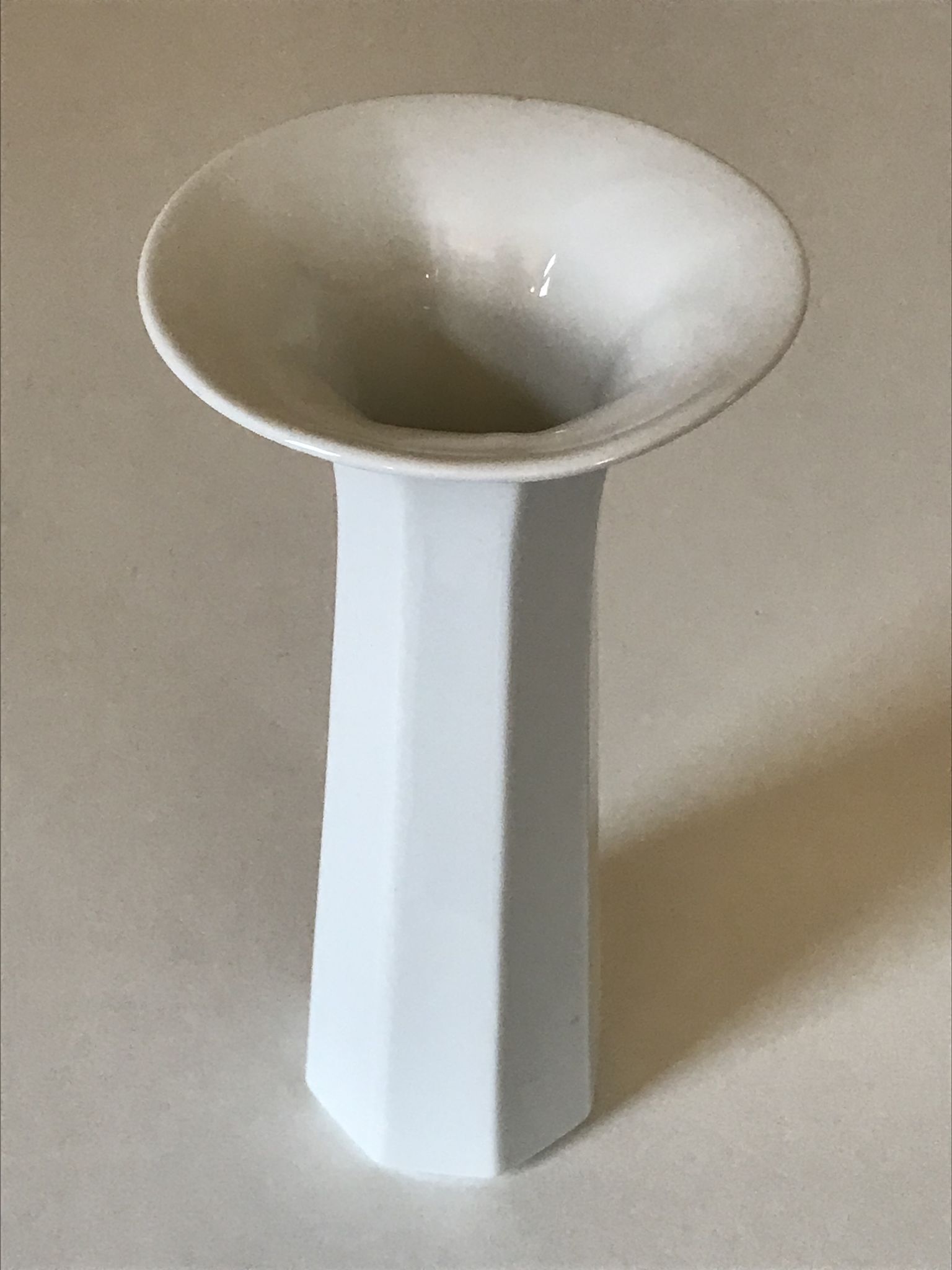 Porcelain vase bavaria vintage design Annees 70