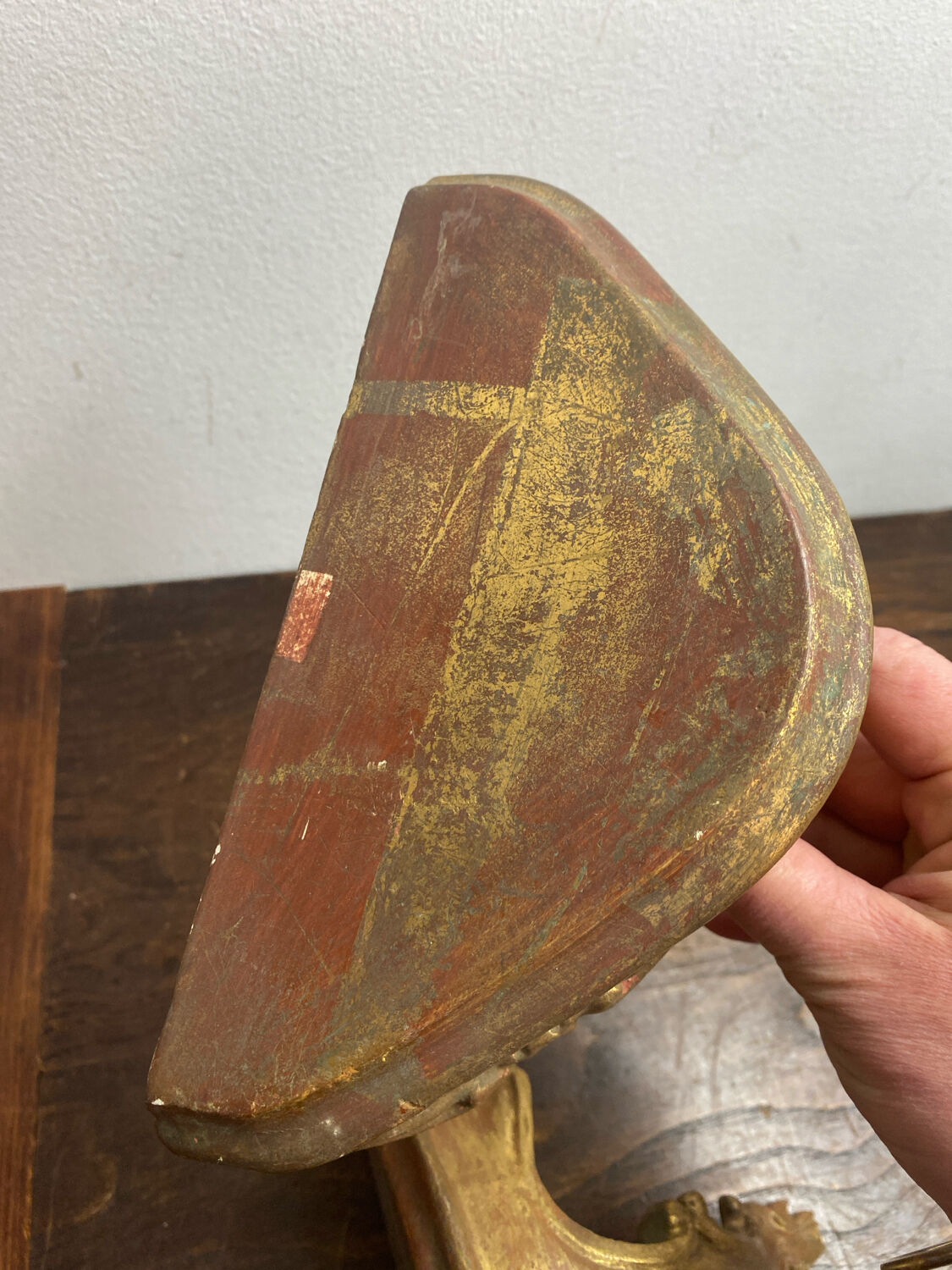 Pair of wall consoles