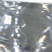 Vase en cristal taillé