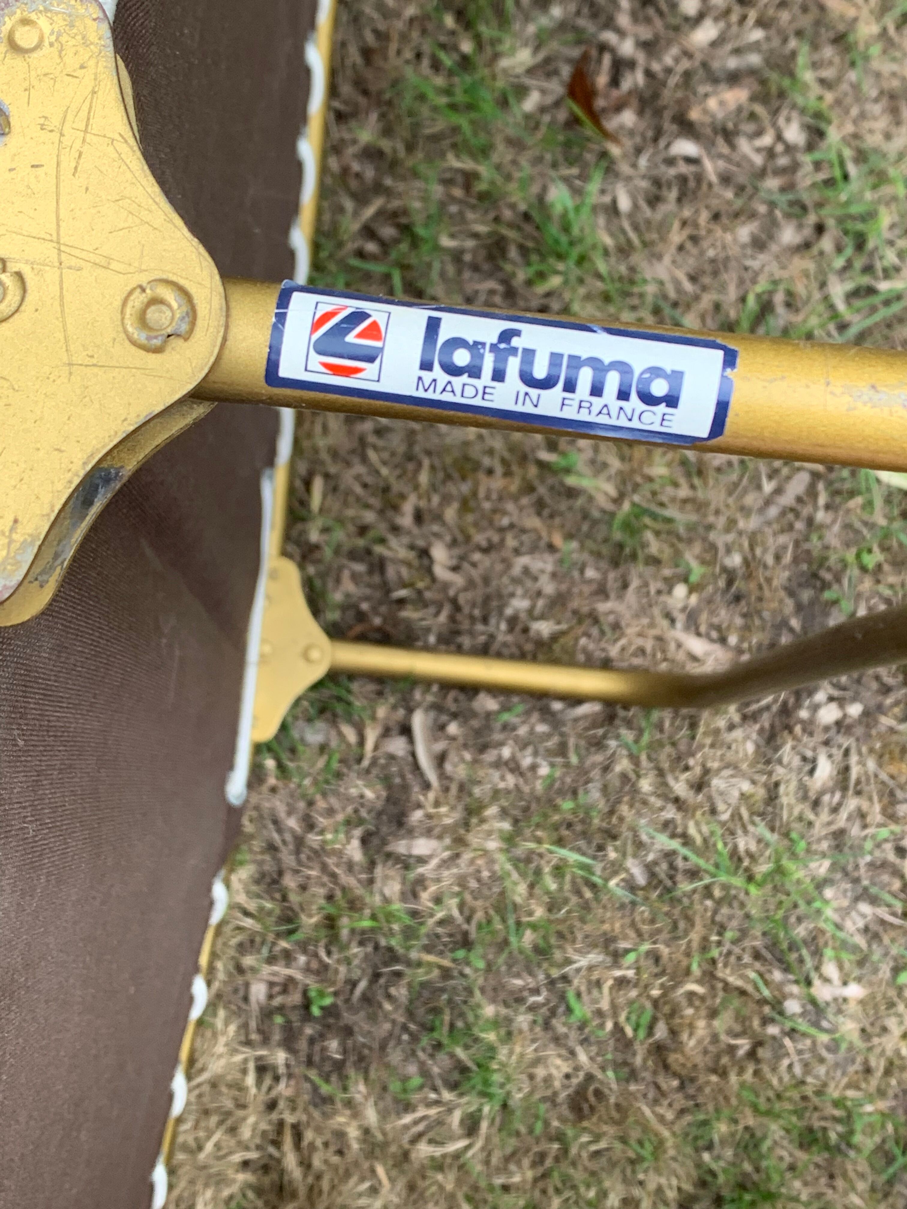 Vintage Lafuma camp bed