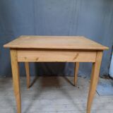 Louis XV style table in natural wood