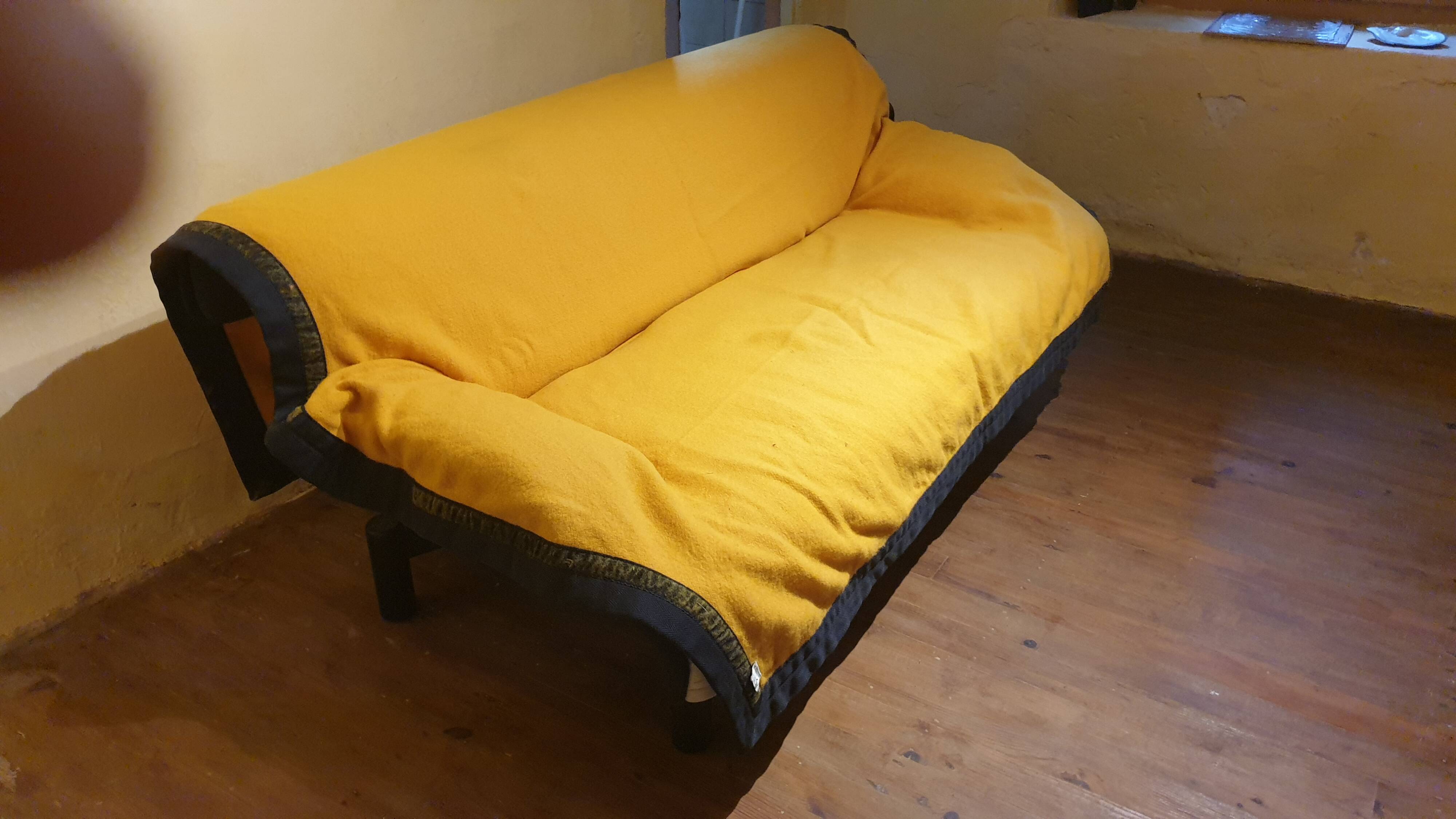 Cassina sofa model Sinbad Vico Magistretti, 1980, rare