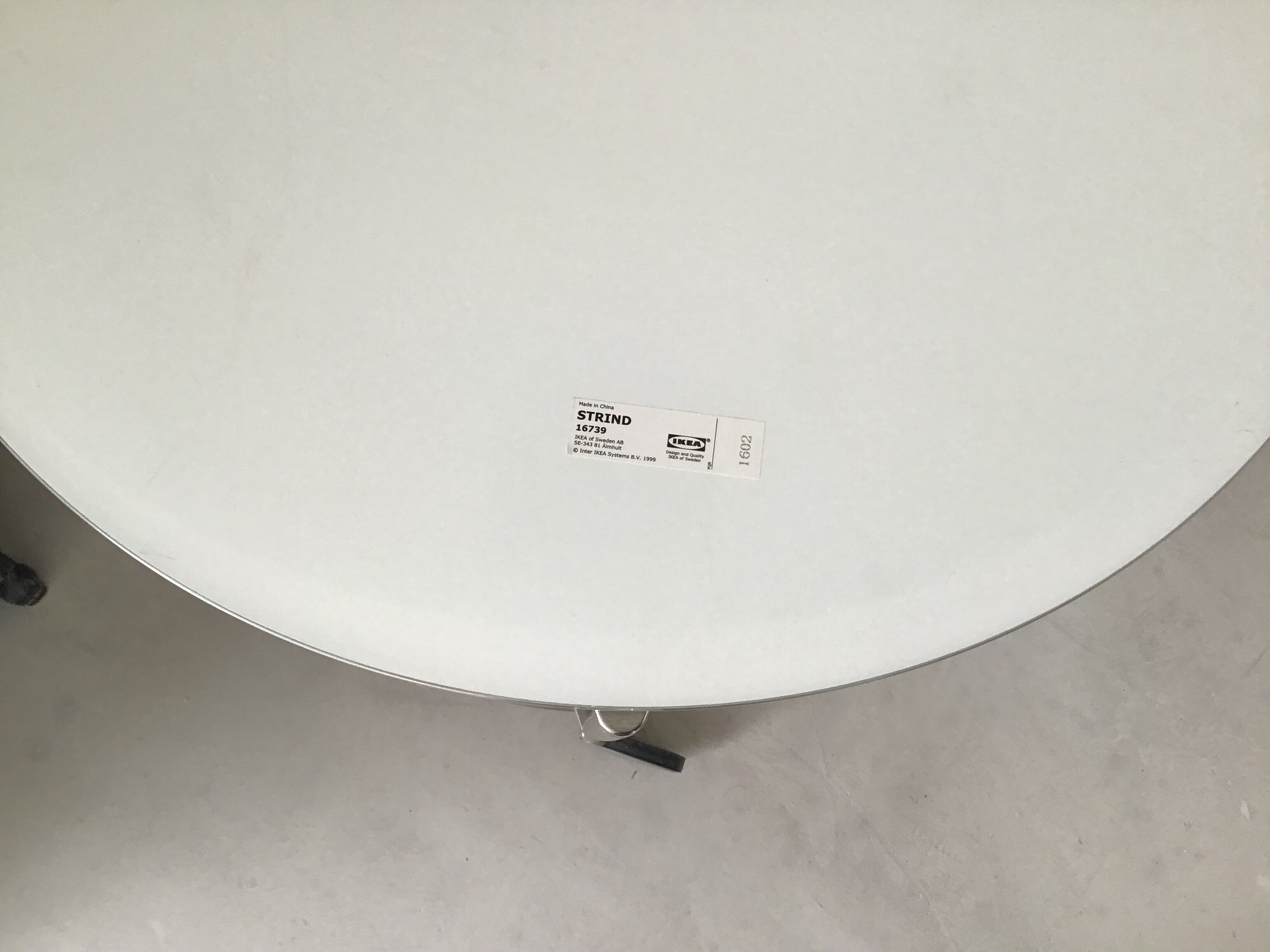 Side table castors