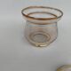 Crystal sugar bowl, early 20th century.