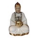 Night light art deco porcelain Limoges Charles serpault Buddha perfume burner