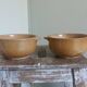 Stoneware ear bowls
