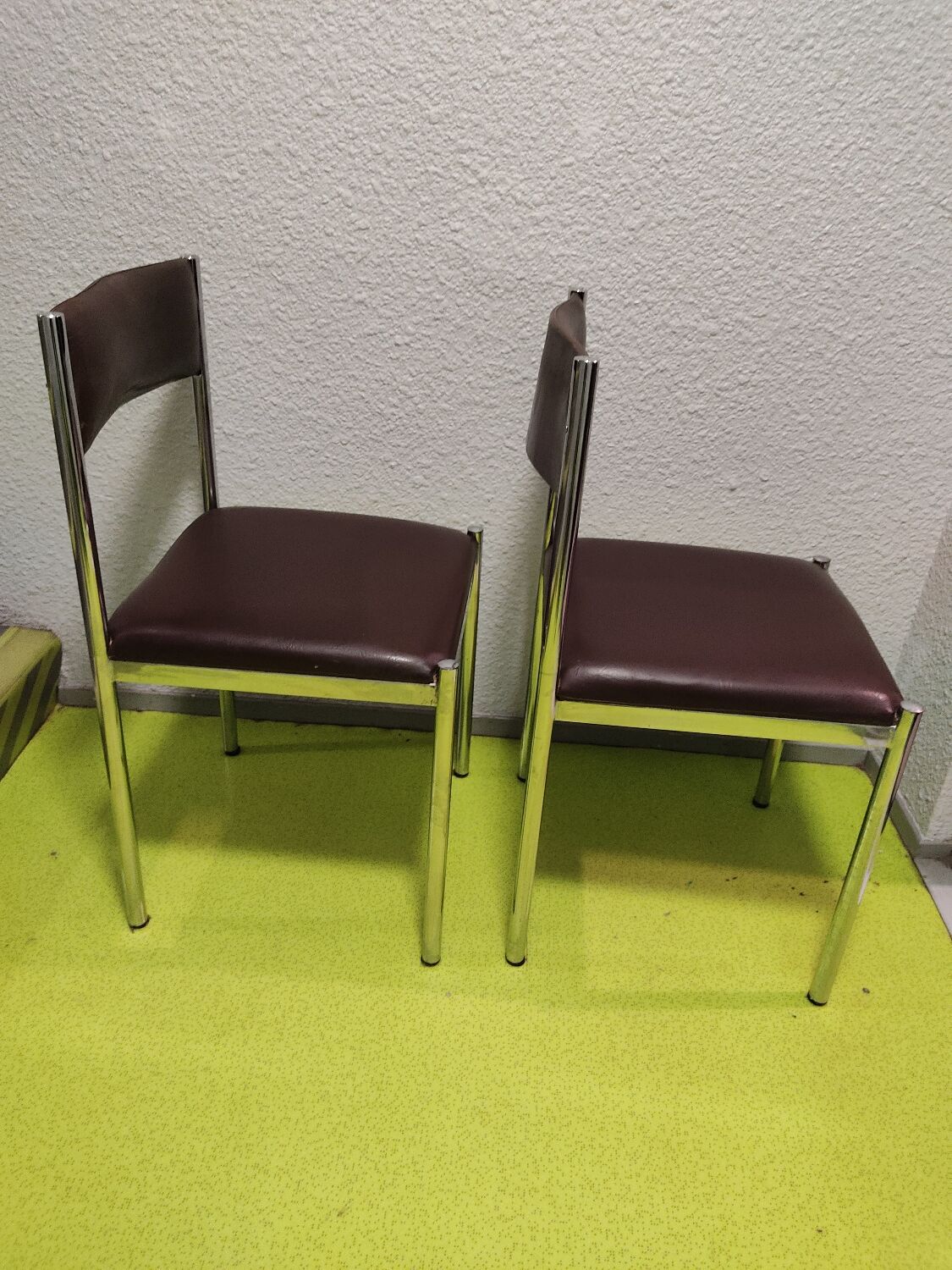 Vintage Collomb chairs 1970