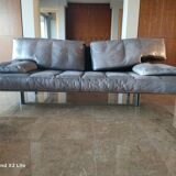 Sofa & 2 armchairs model milano 1038 by Urbino E Lomazzi Zanotta edition