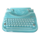 Ashtray japy machinę to write ceramic 50s 60s