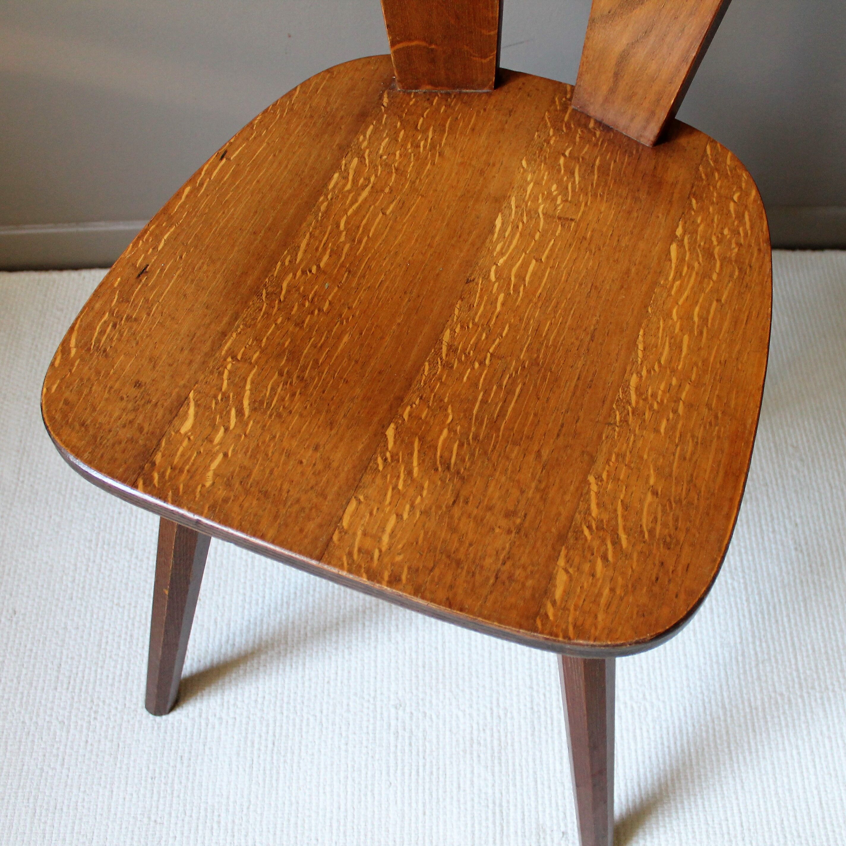 vintage wooden chair