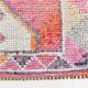 Rare Couloir Vintage Anatolie | Tapis de couloir tons rose et saumon, 90x370 cm