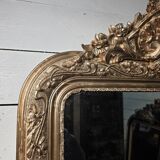 Napoleon III gilded mirror