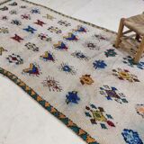 Handmade Moroccan Berber carpet 265 X 120 CM