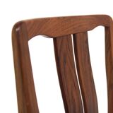 Set de 4 chaises scandinave en palissandre, Suède, 1960
